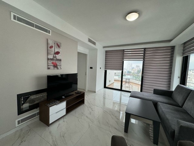 3+1 FULLY FURNISHED FLAT PENTHOUSE FOR RENT IN KYRENIA CENTER