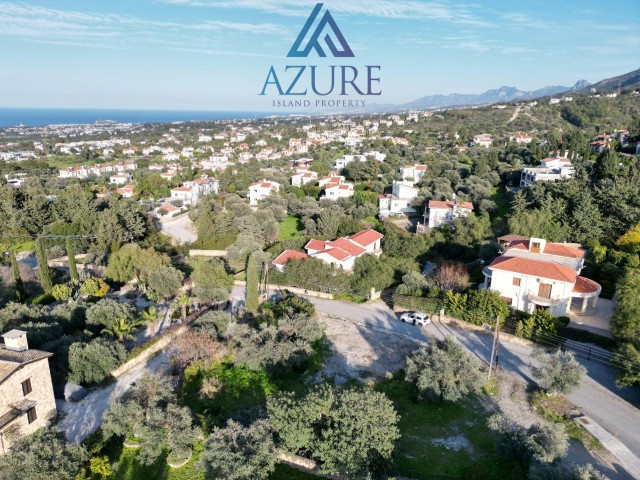 1072 m2land with Turkish title for sale in Ozanköy