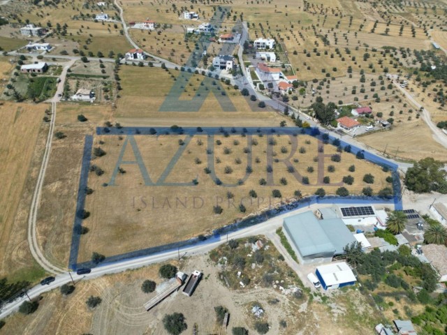 9 donum 1 evlek land for sale in Nicosia / Bey village