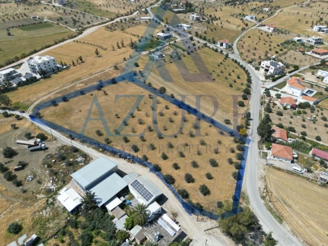 9 donum 1 evlek land for sale in Nicosia / Bey village