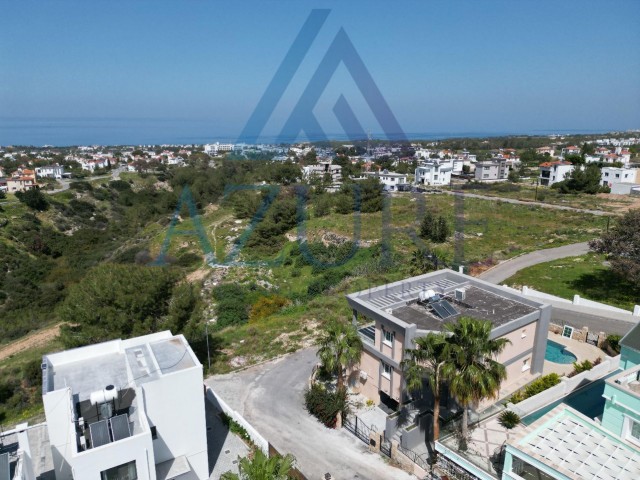 5+2 TRIPLEX VILLA WITH PANORAMIC VIEW FOR SALE IN ÇATALKÖY