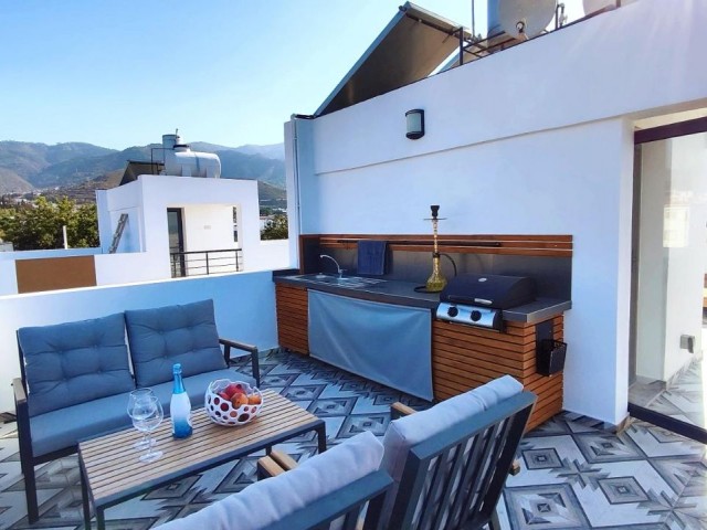 FULLY FURNISHED, NEW 4+1 VILLA FOR RENT IN ALSANCAK