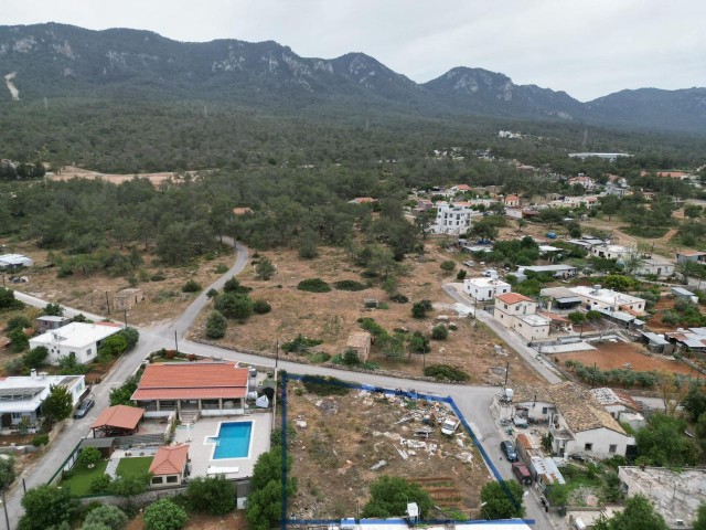 1137 m2 land for sale in Esentepe, 100% planning permission