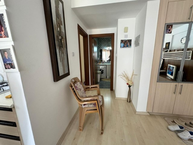 Fully furnished 1+1 flat for sale in the center of Kyrenia