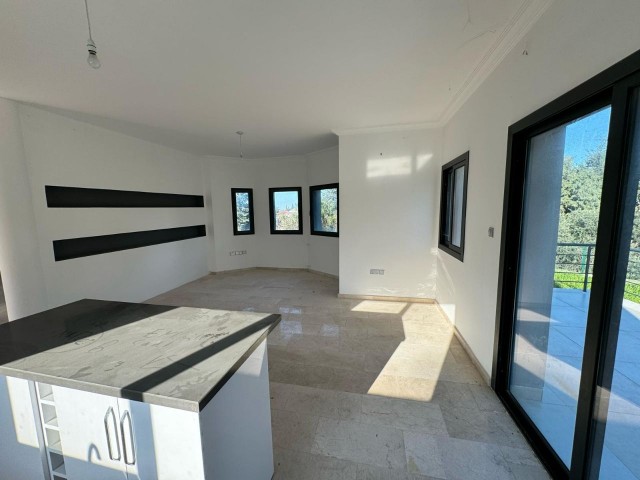 4+1 Brand new villa on 1 decare for rent in Alsancak, unfurnished