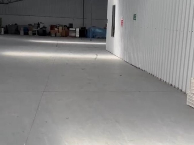 WAREHOUSE FOR RENTAL IN NICOSIA MİNARELİKÖY HASPOLAT AREA