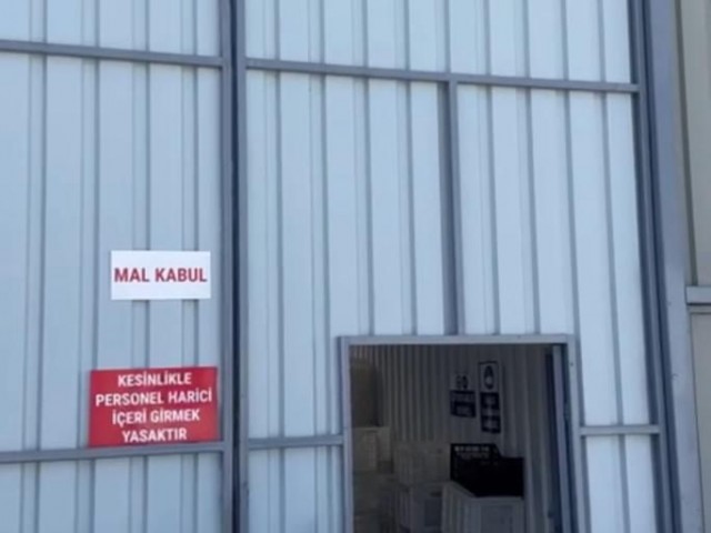 WAREHOUSE FOR RENTAL IN NICOSIA MİNARELİKÖY HASPOLAT AREA