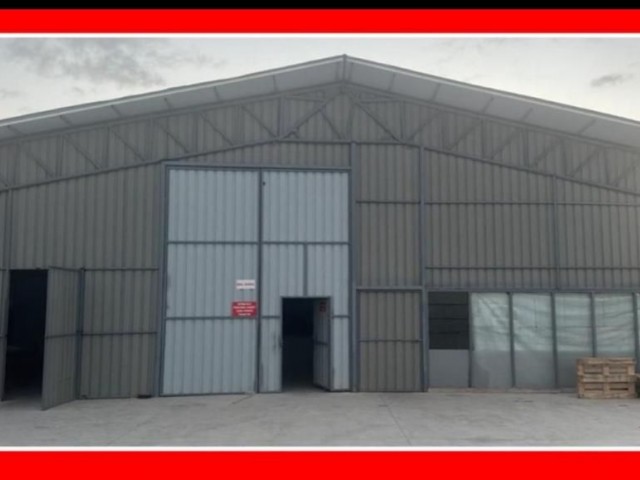 WAREHOUSE FOR RENTAL IN NICOSIA MİNARELİKÖY HASPOLAT AREA