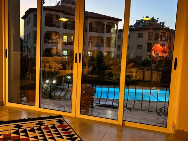 LUXURY 3+1 FLAT FOR RENT IN GIRNE CENTER 1.200 STG