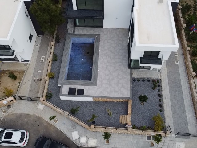 0 Detached Villas with Unique Pool in Çatalköy | Inside the Site | 30% Down Payment Opportunity!
