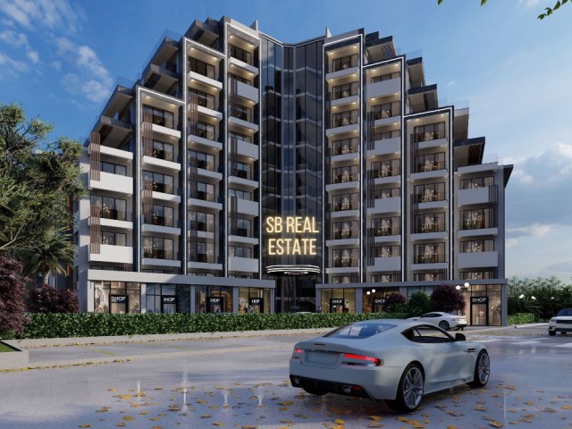 In Lefke Gaziveren, a premium complex in the project phase, with seafront location, starting from £55,000 for (1+0; 1+1; 2+1) units!