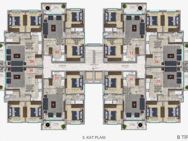 Flat For Sale in Girne Merkez, Kyrenia