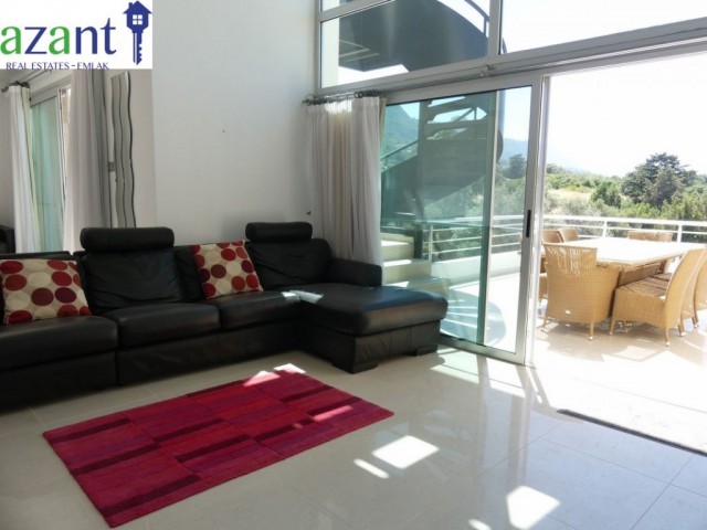 LUXURY PENTHOUSE  WITH AMAZING SEA AND MOUNTAIN VIEWS IN DOGANKOY