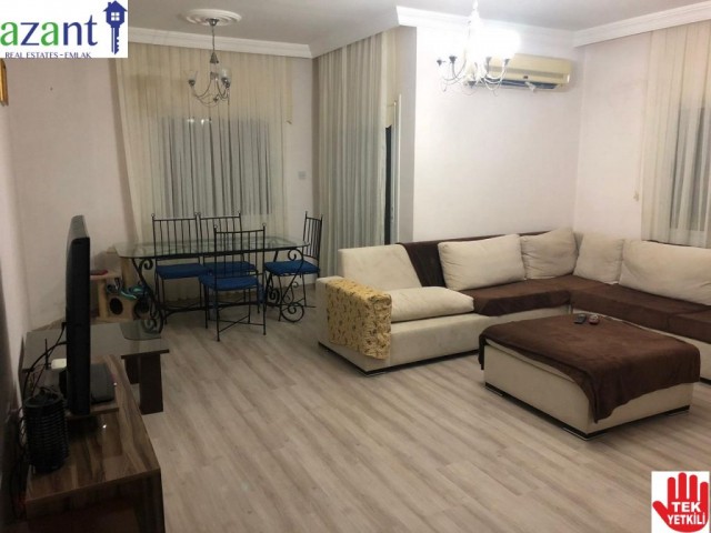 For sale in Alsancak 3 bedroom ground floor apartment with garden