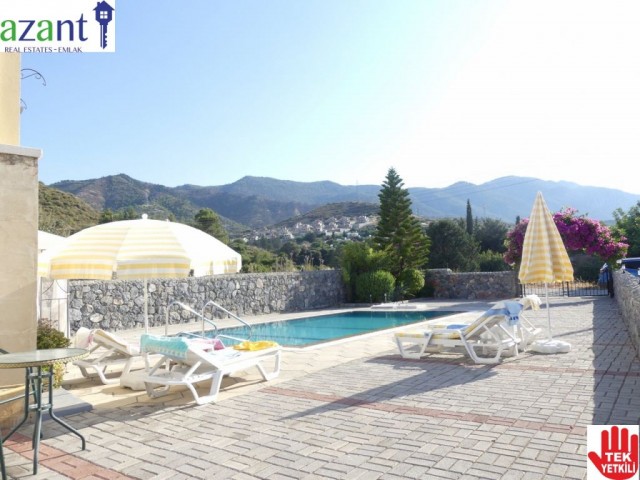 3 BED 3 BATH VILLA WITH POOL IN ALSANCAK