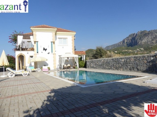 3 BED 3 BATH VILLA WITH POOL IN ALSANCAK