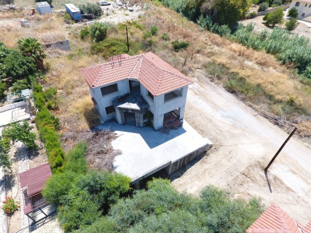 Kıbrıs Girne Alsancak'ta Yapım Aşamasında Villa
