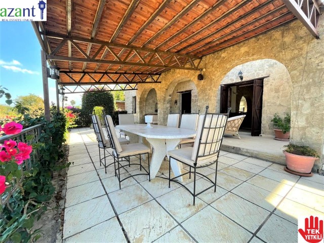 STONE VILLA WITH POOL IN ALSANCAK