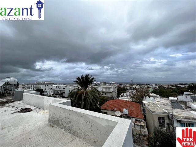 APARTMENT WITH SEA AND MOUNTAIN VIEWS IN A BEAUTIFUL SITE IN ALSANCAK