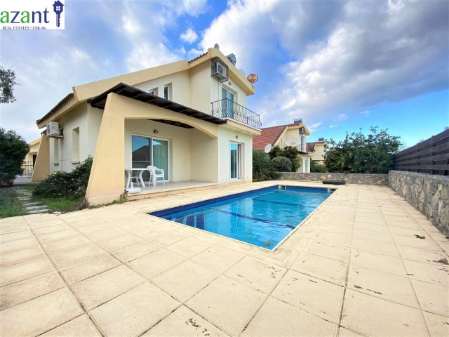 FOR RENT, 3 BEDROOM VILLA WITH PRIVATE POOL IN KARSIYAKA