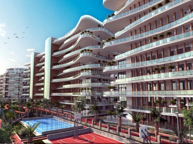 LUXUS-PENTHOUSE IM HÖCHSTEN GEBÄUDE MIT BLICK AUF KYRENIA ** 