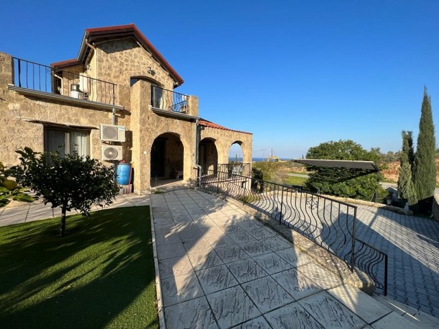 PERFECT STONE HOUSE WITH SEA AND MOUNTAIN VIEW IN KYRENIA KARSIYAKA