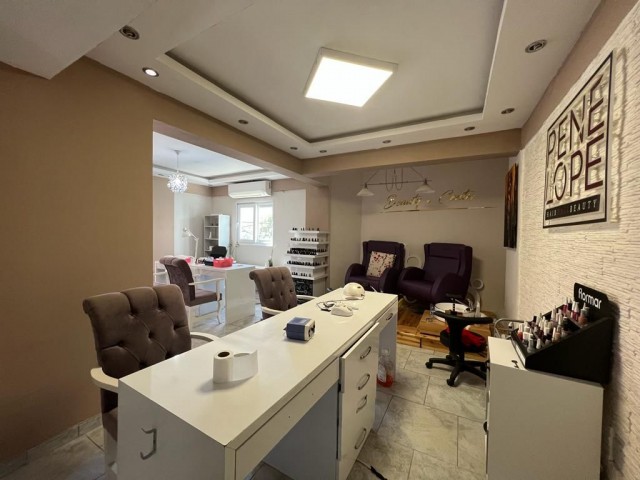 FULLY FURNISHED BEAUTY CENTER FOR RENT IN KYRENIA