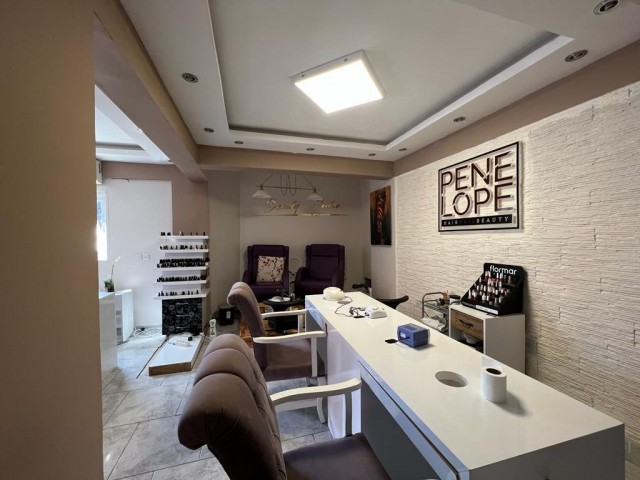 FULLY FURNISHED BEAUTY CENTER FOR RENT IN KYRENIA