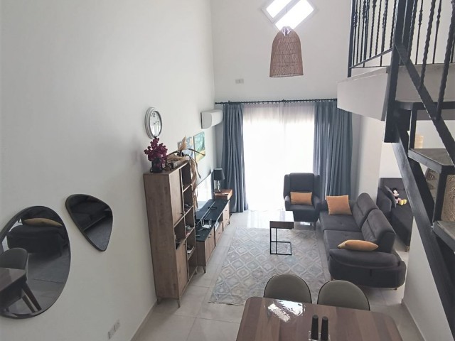 ALSANCAK'TA 2 YATAK ODALI LOFT  DAİRE