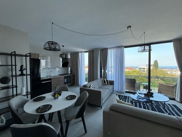 3-Bedroom Apartment With a  Nice View  In Alsancak