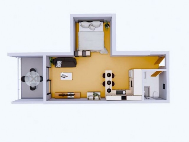 Fully furnished flat in Caesar project in Longbeach
