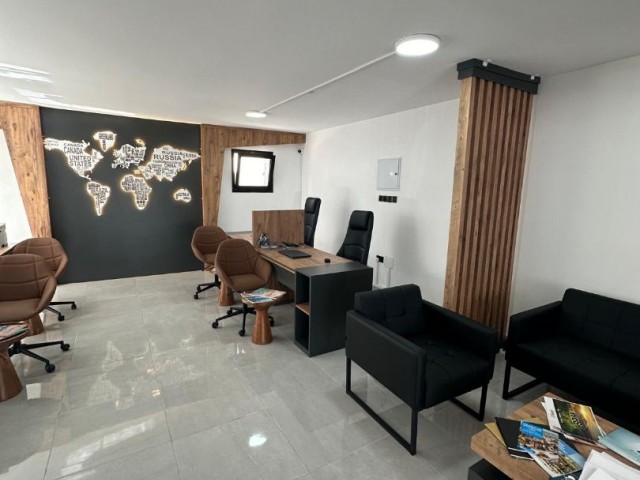 ESTABLISHED OFFICE-WORKPLACE FOR SUB-RENTAL IN KYRENIA CENTER