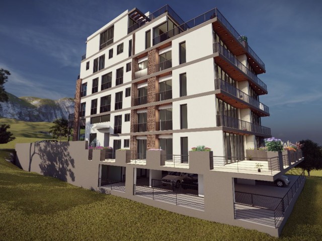 آپارتمان 3+1 برای فروش در مرکز گیرنه، تحویل آخرین مارس 2024
