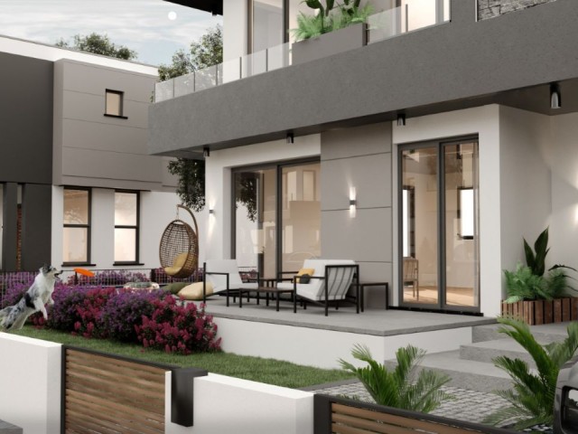 4+1 VILLAS FOR SALE FROM THE PROJECT IN GIRNE ÇATALKÖY...