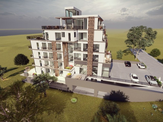 FLAT FOR SALE FROM THE PROJECT IN KYRENIA CENTER....