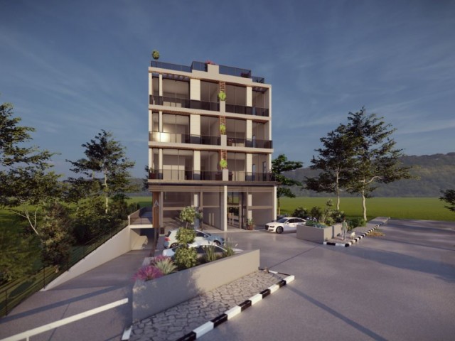 FLAT FOR SALE FROM THE PROJECT IN KYRENIA CENTER....