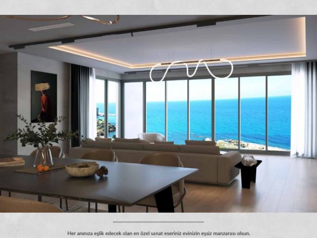 FLATS FOR SALE FROM THE PROJECT IN KYRENIA CENTER.