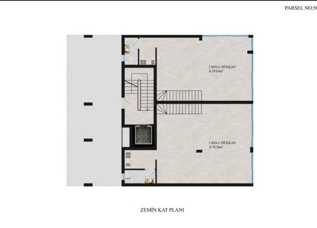 FLATS FOR SALE FROM THE PROJECT IN KYRENIA CENTER.