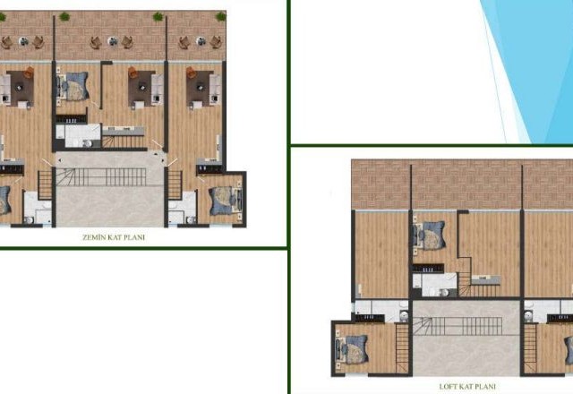 1+1 FLATS FOR SALE FROM THE PROJECT IN ESENTEPE, GIRNE....