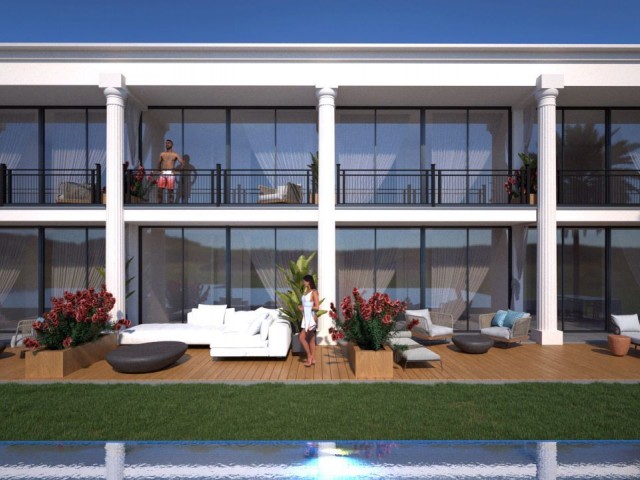 1+1 FLATS FOR SALE FROM THE PROJECT IN ESENTEPE, GIRNE....