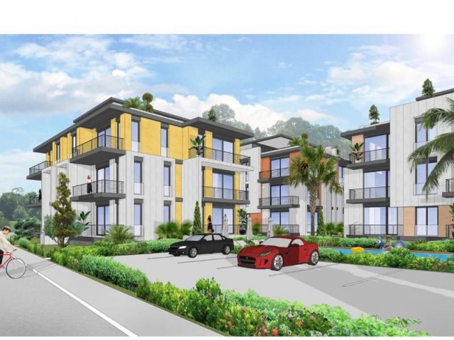 2+1 FLAT FOR SALE IN GIRNE ALSANCAK AT PROJECT PHASE