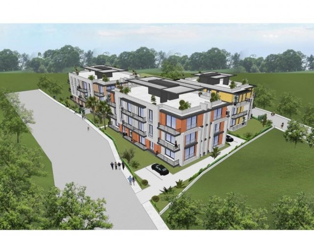 2+1 FLAT FOR SALE IN GIRNE ALSANCAK AT PROJECT PHASE
