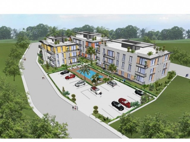 2+1 FLAT FOR SALE IN GIRNE ALSANCAK AT PROJECT PHASE