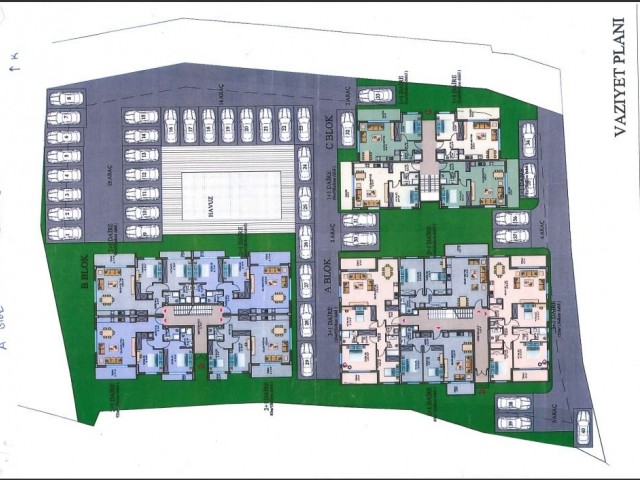 GIRNE ALSANCAKATA 2+1 PENTHAUSE-WOHNUNG ZU VERKAUFEN