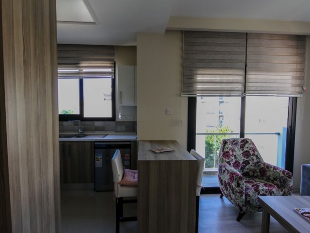 1+1 luxury fully furnished apartment located in the center of Kyrenia ** 
