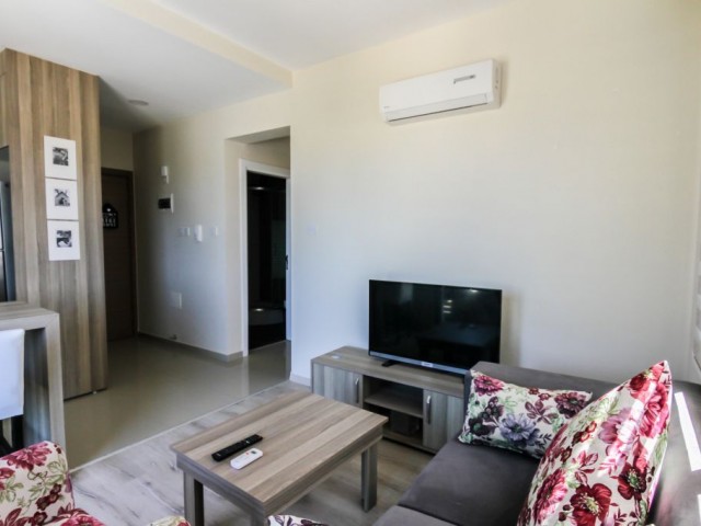 Girne merkezde 1+1 satılık deniz manzaralı daire