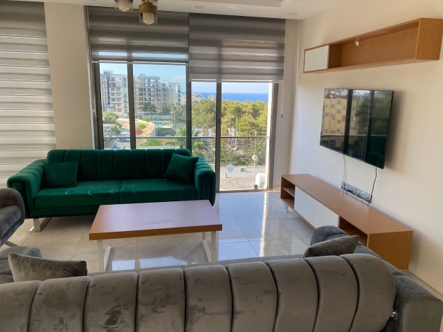 GİRNE MERKEZDE LÜX EŞYALI 3+1 SIFIR DAİRE