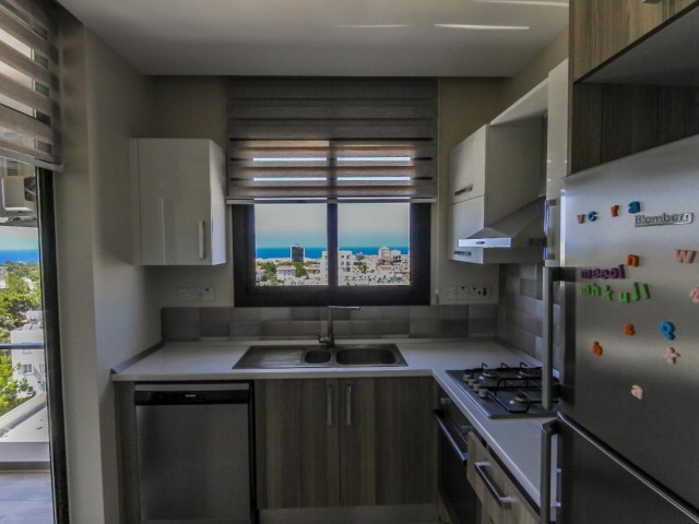 2 + 1 RENT-GUARANTEED APARTMENT WITH AN ENSUITE BATHROOM IN THE CENTER OF KYRENIA ** 