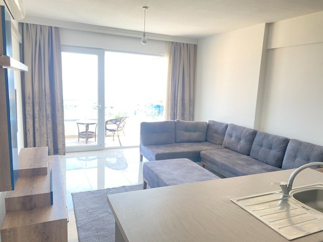 PERFECT VIEW AND PERFECT LOCATION IN THE CENTER OF KYRENIA LUXURIOUSLY FURNISHED 1 + 1 ** 