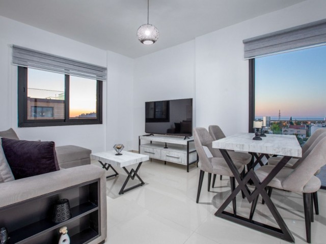 Newly Furnished 2 + 1 Apartment for Rent in the Center of Kyrenia ** 